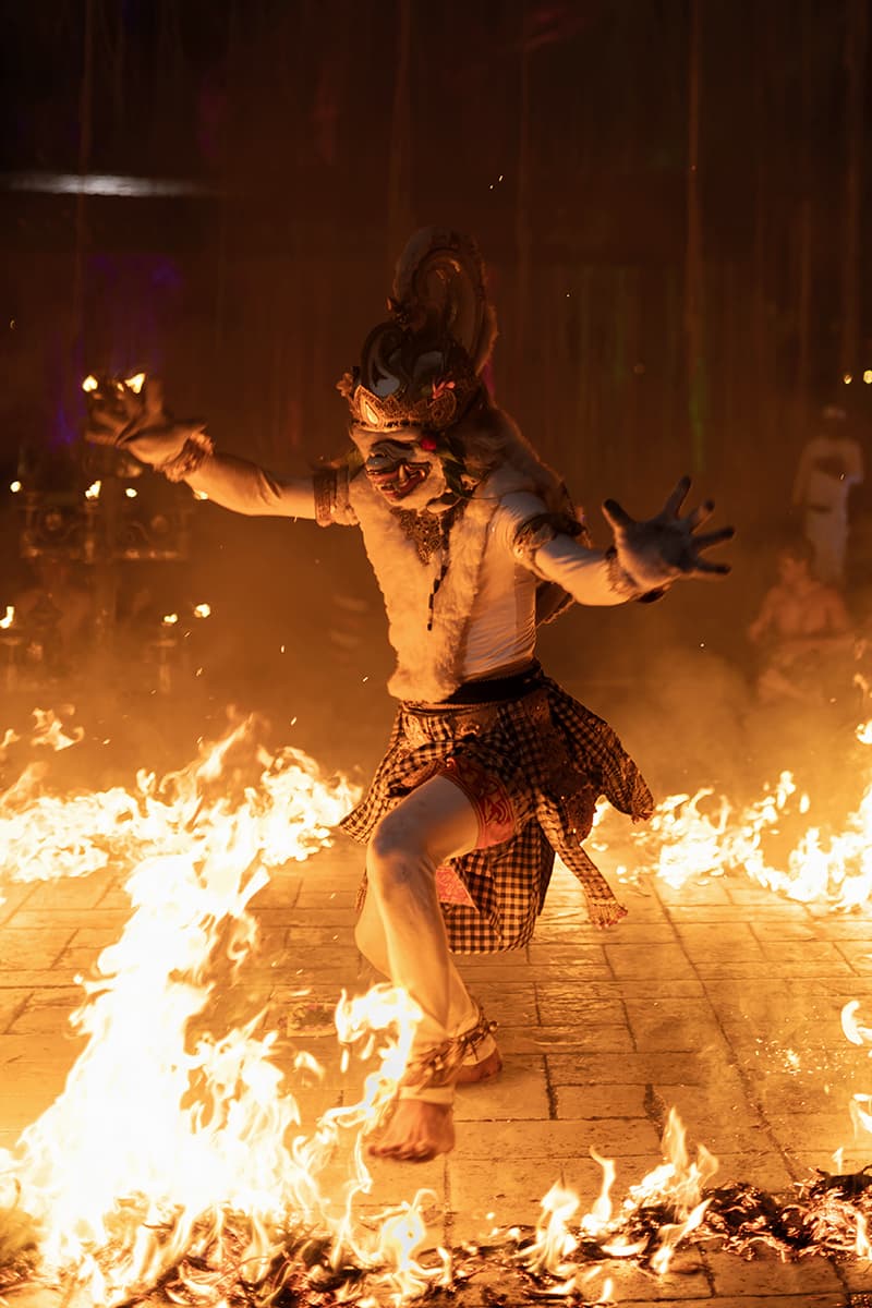 Kecak dance performance at Bali Collection